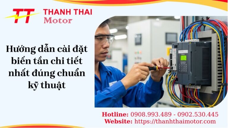 Hướng dẫn cài đặt biến tần chi tiết nhất đúng kỹ thuật