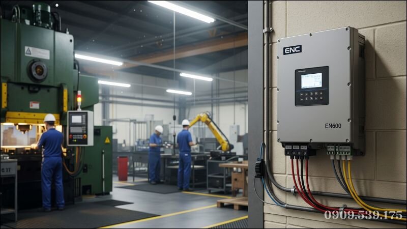 Kiểm tra thiết bị và phụ kiện trước khi cài đặt biến tần ENC EN600