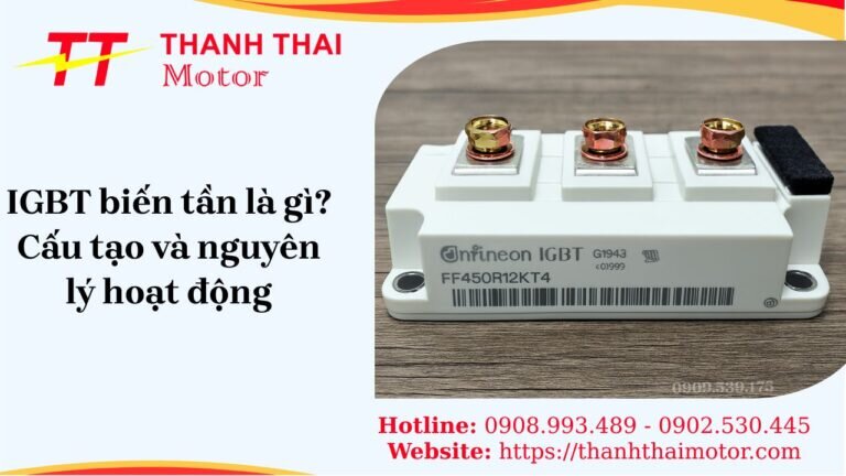 IGBT biến tần - cấu tạo và nguyên lý hoạt động trong hệ thống biến tần
