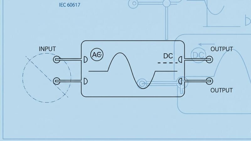 Ký hiệu biến tần hình chữ nhật theo tiêu chuẩn IEC-60617