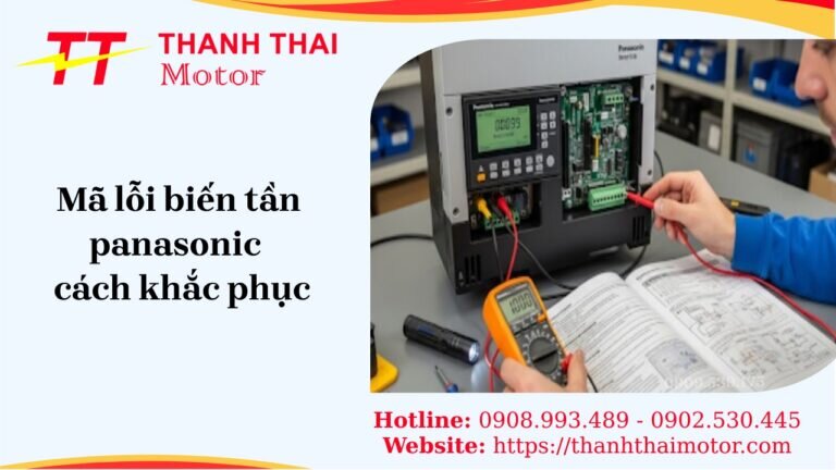 Lỗi biến tần Panasonic