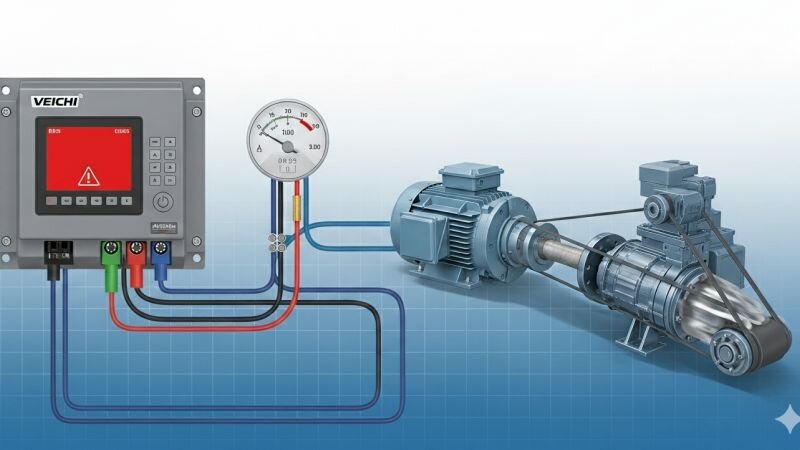 Mã lỗi biến tần Veichi AC70: quá tải động cơ điện