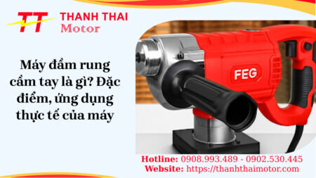 Máy đầm rung cầm tay