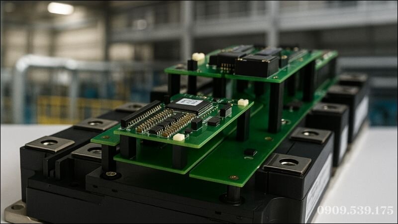 Nguyên lý hoạt động của IGBT trong biến tần điều khiển điện áp và tần số