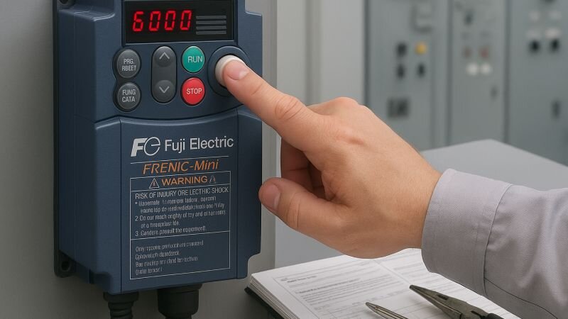 Reset biến tần Fuji về cài đặt mặc định