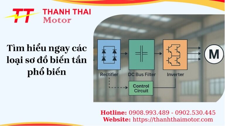 Tìm hiểu ngay các loại sơ đồ biến tần phổ biến