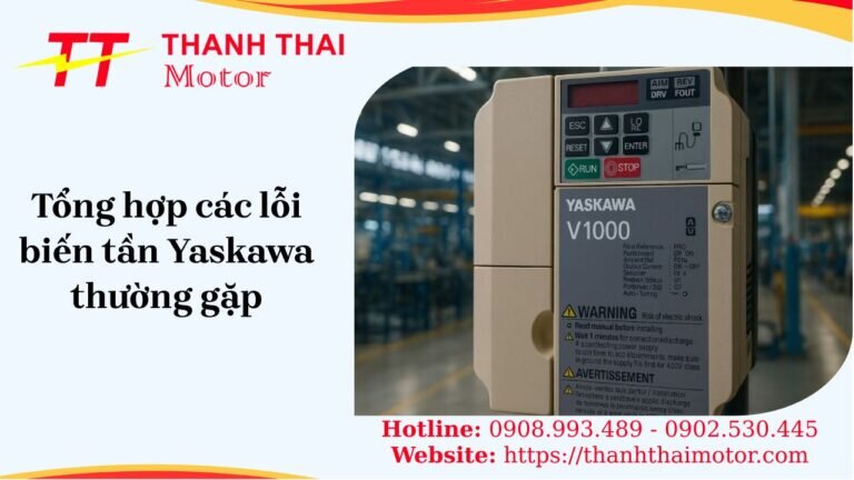 Tổng hợp các lỗi biến tần yaskawa thường gặp và cách khắc phục