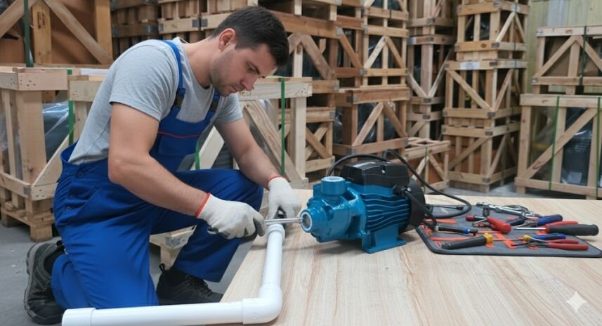 Sửa chữa và bảo dưỡng máy bơm đẩy cao tự ngắt