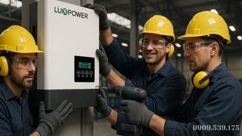 Hướng dẫn cài đặt và vận hành biến tần Luxpower