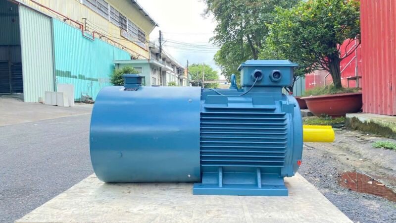 Động cơ biến tần 3 pha một loại động cơ điện xoay chiều hoạt động trên nguyên lý từ trường quay