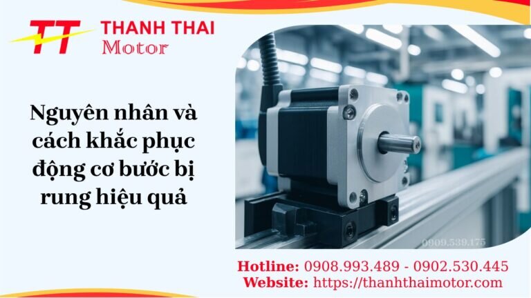 Nguyên nhân và cách khắc phục động cơ bước bị rung hiệu quả