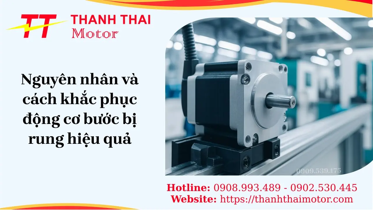 Động Cơ Bước Bị Rung: Nguyên Nhân Và Cách Khắc Phục