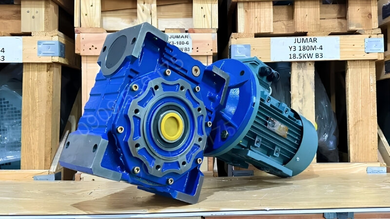1-Phase NMRV gear motor