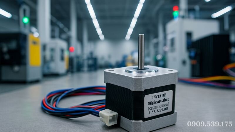 Động cơ bước cho máy in 3D hoạt động theo từng bước chính xác