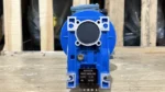 Mặt sau của motor giảm tốc NMRV