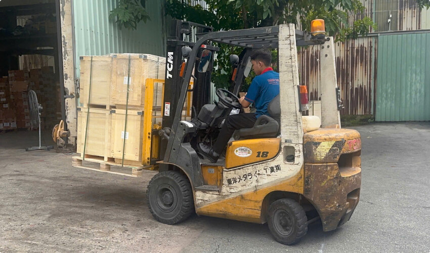 Đưa hàng về kho nhah chóng