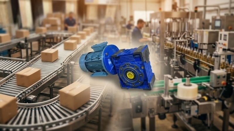 Ứng dụng phổ biến của động cơ giảm tốc NMRV 1.1kW đến 3.7kW