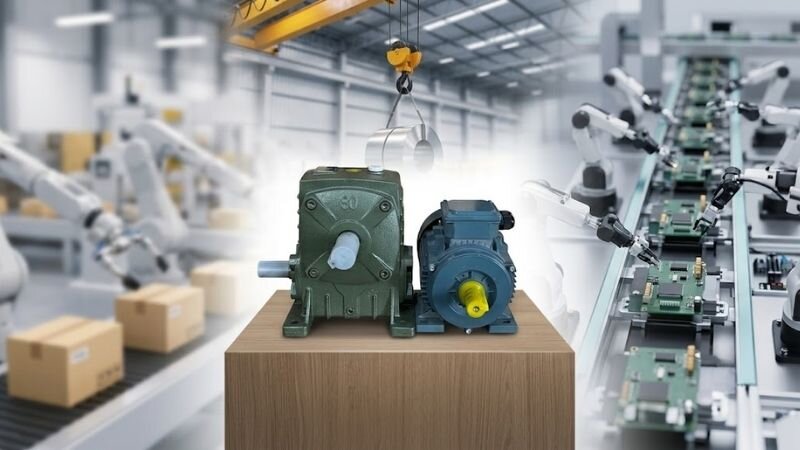 Ứng dụng phổ biến của động cơ giảm tốc trục vít bánh vít 1 pha