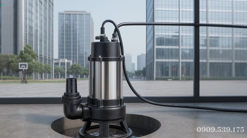 Ứng dụng máy bơm chìm nước thải cắt rác trong xử lý nước thải công nghiệp