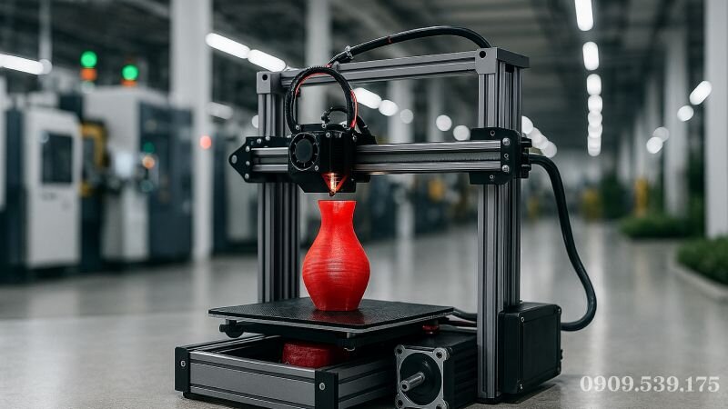 Động cơ bước giữ vai trò trung tâm trong hệ thống máy in 3D