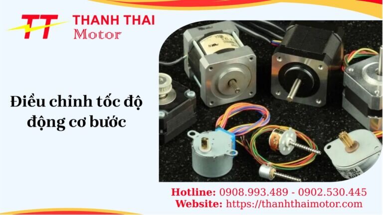 Điều chỉnh tốc độ động cơ bước
