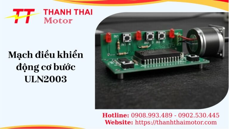 Mạch điều khiển động cơ bước ULN2003