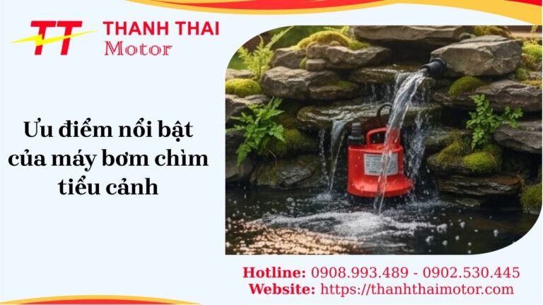 Máy bơm chìm tiểu cảnh