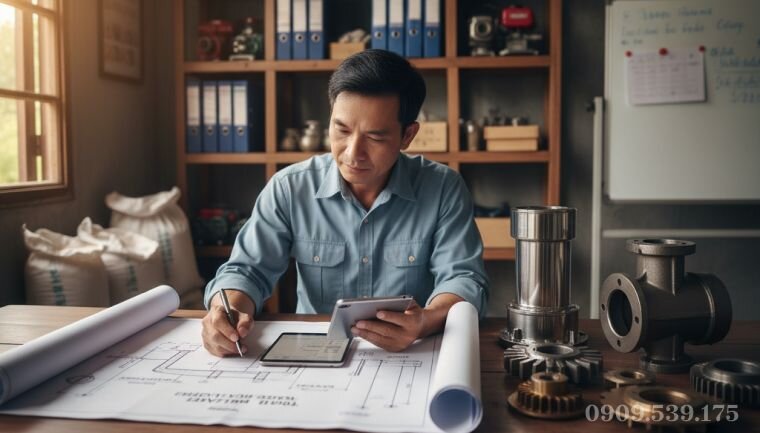 Kỹ sư tư vấn chọn máy bơm chìm cột áp cao phù hợp công suất