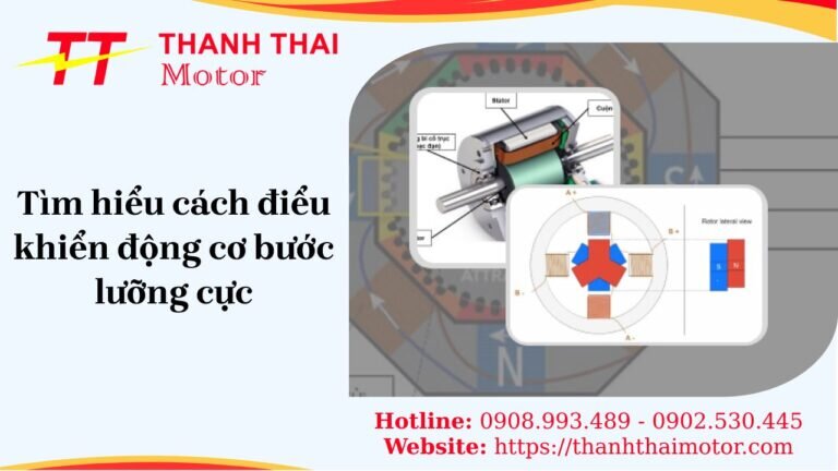 Cách điều khiển động cơ bước lưỡng cực hiệu quả cho hệ thống