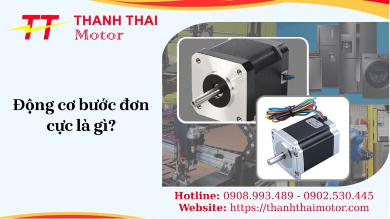 Động cơ bước đơn cực là gì? Khám phá ưu điểm và ứng dụng