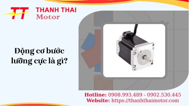 Động cơ bước lưỡng cực là gì? Cấu tạo, ứng dụng và cách lựa chọn