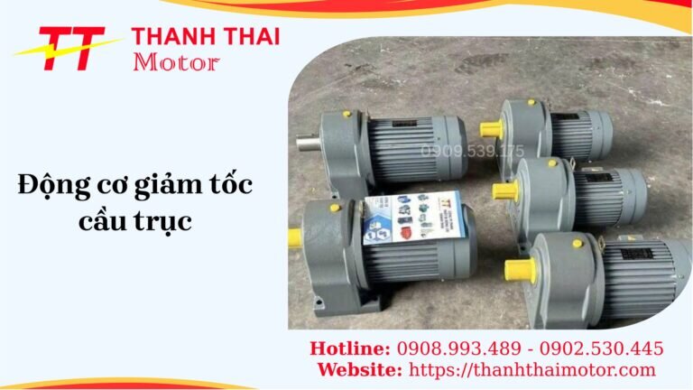 Động cơ giảm tốc cầu trục