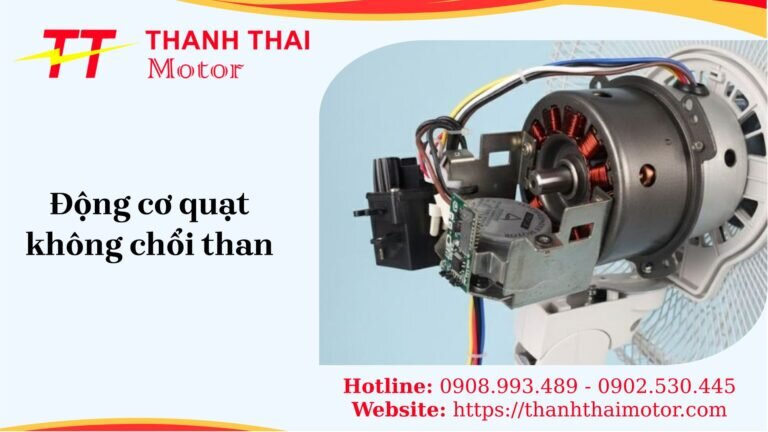 động cơ quạt không chổi than