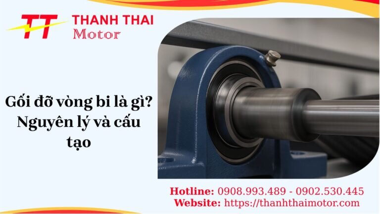 Gối đỡ vòng bi là gì – cấu tạo và ứng dụng trong cơ khí