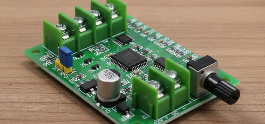 Mạch điều khiển động cơ không chổi than 220V giúp motor vận hành ổn định