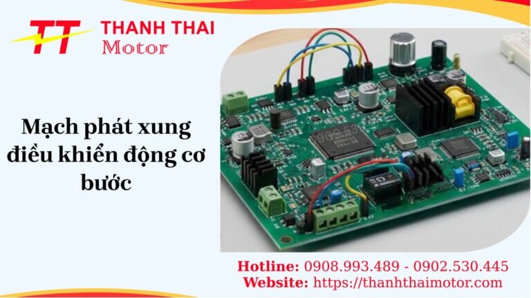 Mạch phát xung điều khiển động cơ bước
