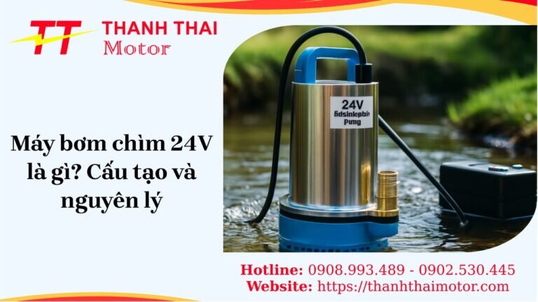 Máy bơm chìm 24V