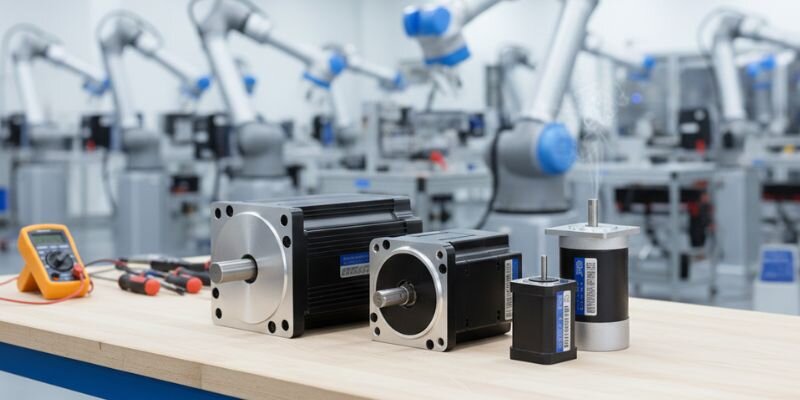 Motor 12V không chổi than nhỏ gọn, bền bỉ, điều khiển chính xác và an toàn cao