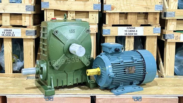 Motor giảm tốc WPA 155 5.5kW 7.5Hp chính hãng