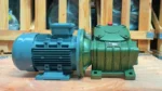 Góc bên trái của Motor giảm tốc WPDX 40 0.18kW 0.25Hp