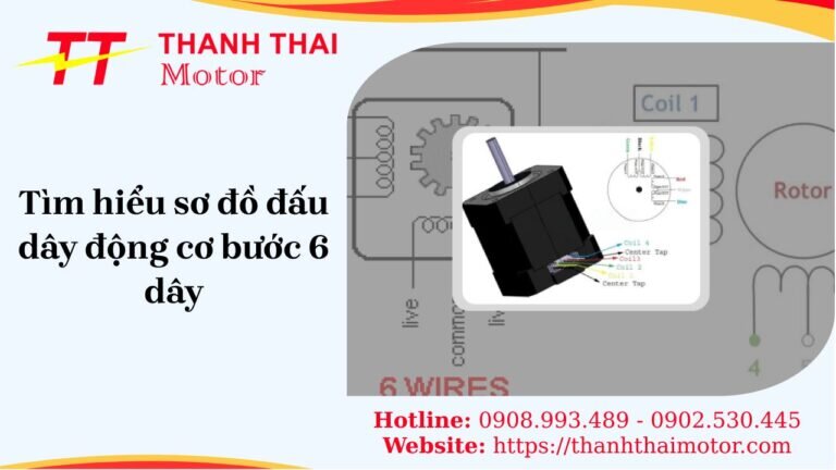 Tìm hiểu sơ đồ đấu dây động cơ bước 6 dây chuẩn kỹ thuật mới nhất