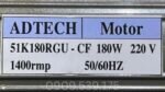 Tem motor giảm tốc mini 180w