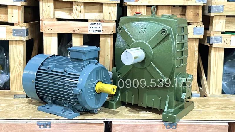 Ứng dụng phổ biến motor giảm tốc WPA 155 5.5kW 7.5Hp