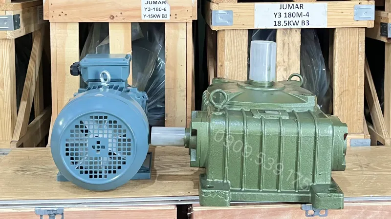 Practical applications of the WPO 135 Gear Motor 4kW 5.5Hp