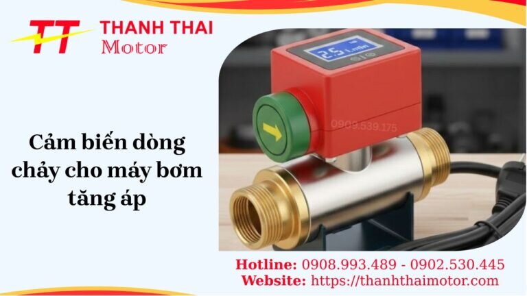 Cảm biến dòng chảy cho máy bơm tăng áp