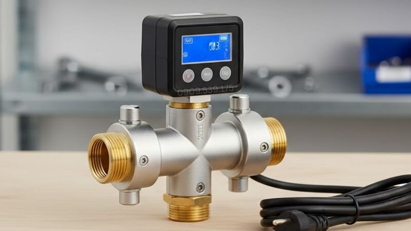 Cảm biến siêu âm hiện đại thường được áp dụng trong các hệ thống bơm tăng áp công nghiệp.
