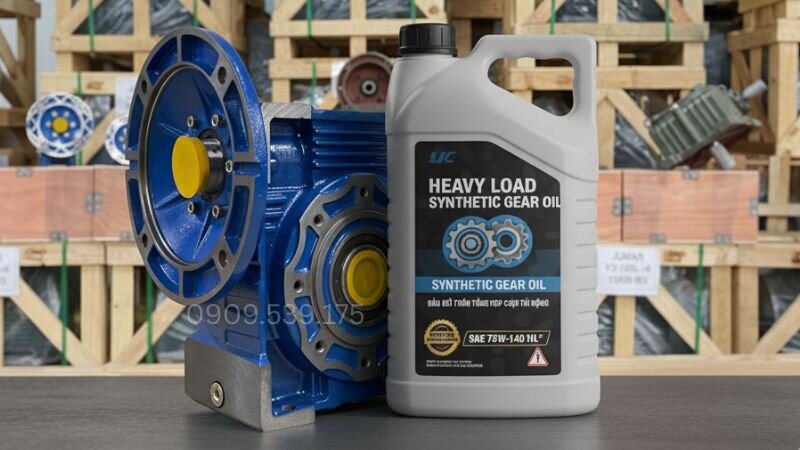 Dầu bôi trơn tổng hợp chịu tải nặng (Heavy Load Synthetic Gear Oil).