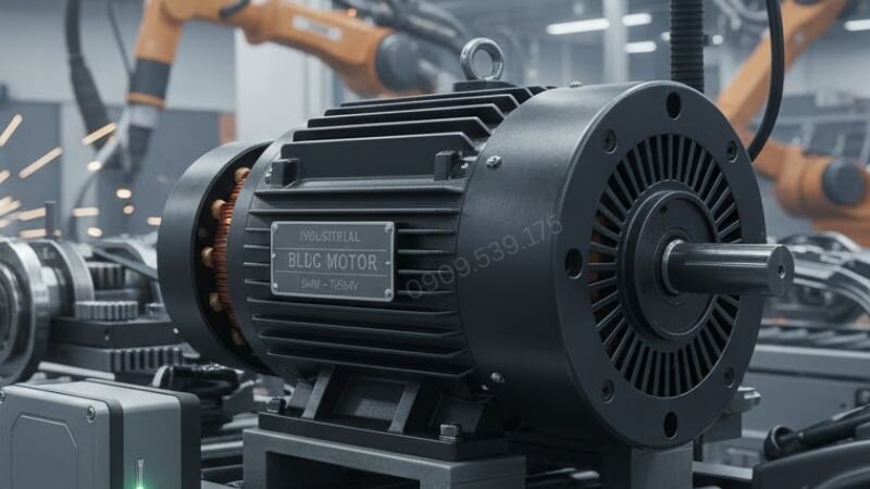 Động cơ không chổi than 1000W được ứng dụng rộng rãi trong dân dụng và công nghiệp.
