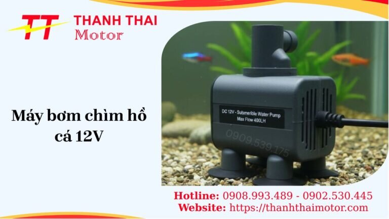 Máy bơm chìm hồ cá 12V