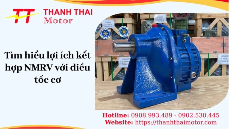 Kết hợp NMRV với điều tốc cơ cho vận hành ổn định và tiết kiệm
